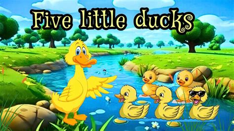 five little ducks|bedtime story for kids |five ducklings - YouTube