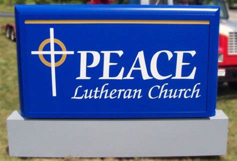 Peace Lutheran Church | Signs by Crannie