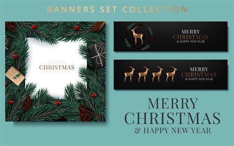 Christmas Banner Template Graphic by inkwellapp · Creative Fabrica