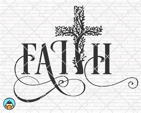 Faith Cross SVG | HotSVG.com