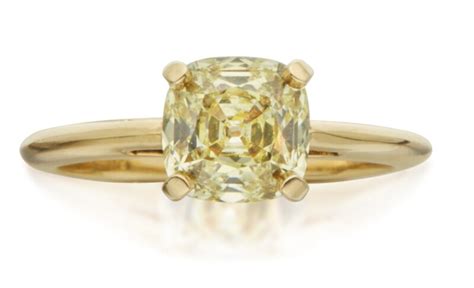 FANCY YELLOW DIAMOND RING, TIFFANY & CO. | Fine Jewels | 2020 | Sotheby's