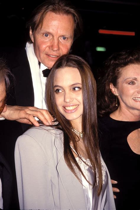 Jon Voight and Angelina Jolie | Celebrities With Famous Dads | POPSUGAR Celebrity Photo 8