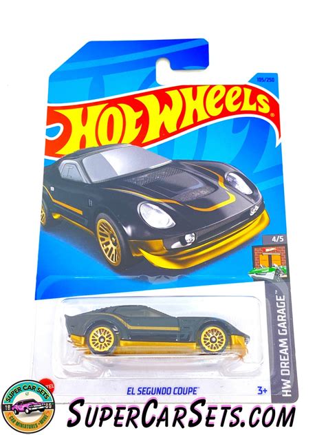 El Segundo Coupe black and Gold Colour Hot Wheels HW Dream Garage 2023 ...