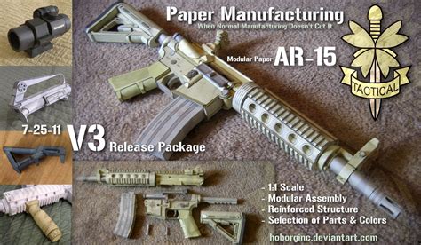 Paper Gun Templates Download