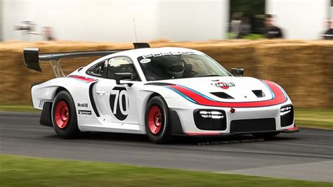 2019 Porsche 935 in action at Goodwood FoS: 3.8L Twin-Turbo Flat-6 Sound & Accelerations! - YouTube