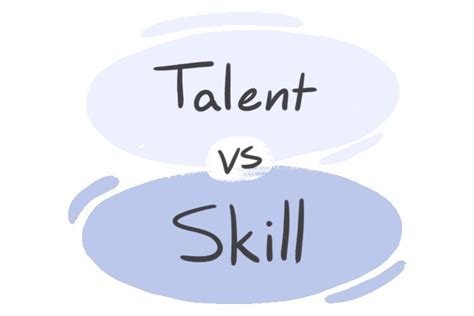 "Talent" vs. "Skill" in English | LanGeek