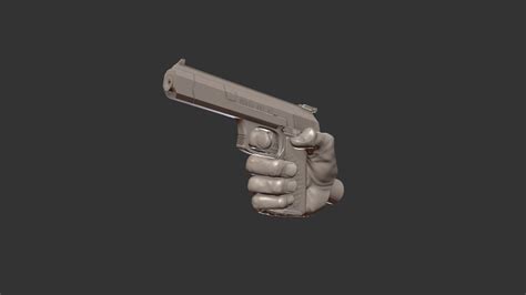 Gun Hand - Buy Royalty Free 3D model by Dave Cortés (@cortesstudio ...