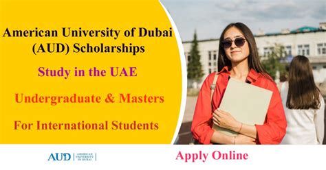 American University of Dubai (AUD) Scholarships 2024 in the UAE