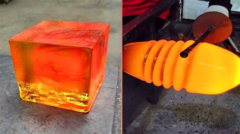 Satisfying Video. Glass Blowing Art Compilation | Satisfying Video ...