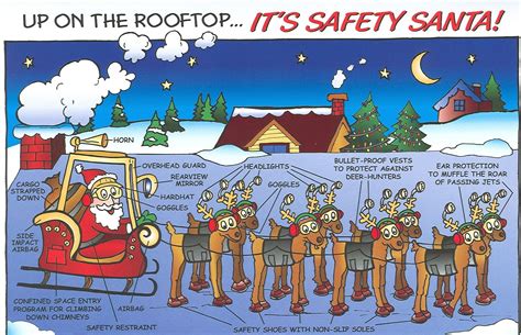 safety santa ad | Safety, Hard hats, Workplace safety