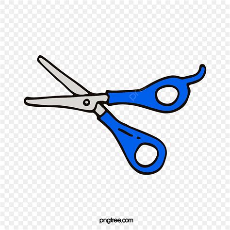 Stationery Cartoon Clipart Vector, Office Stationery Scissors Cartoon ...