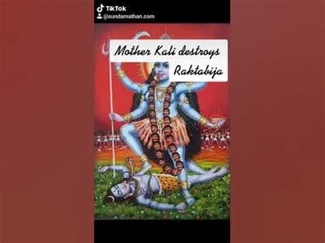 How Goddess Kali defeated Asura Raktabija - YouTube