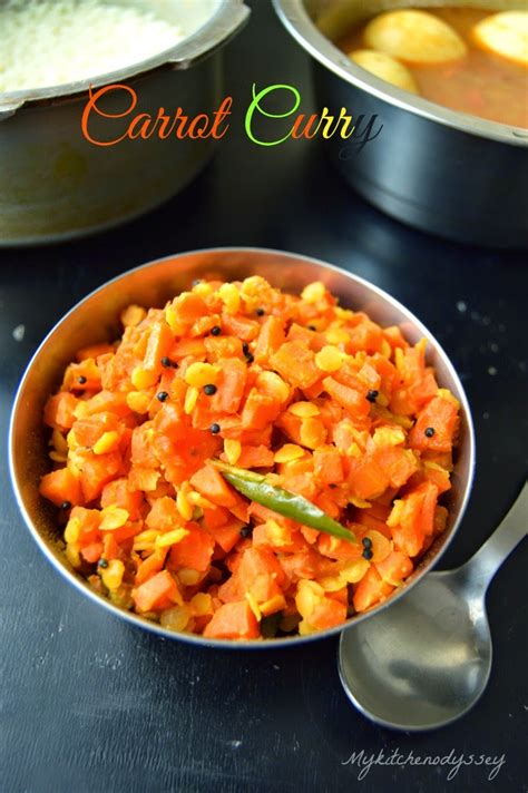 Carrot Curry | Chettinad Food