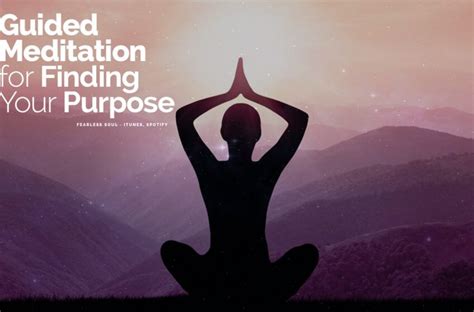 Guided Meditation for Finding Your Purpose, Listen To Your Inner Being.