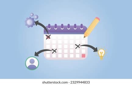 Project Management Creative Concept Web Banner Stock Vector (Royalty ...