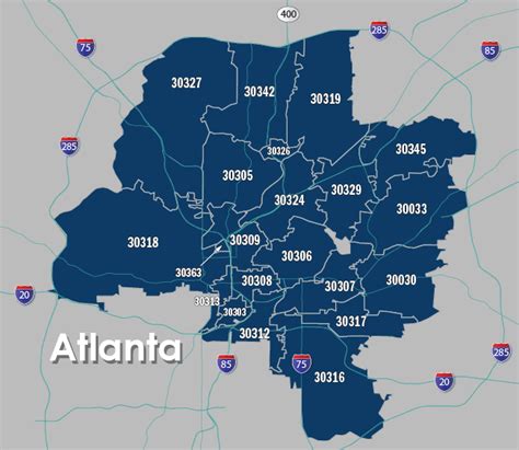 Zip Code Map Atlanta Afp Cv | Images and Photos finder