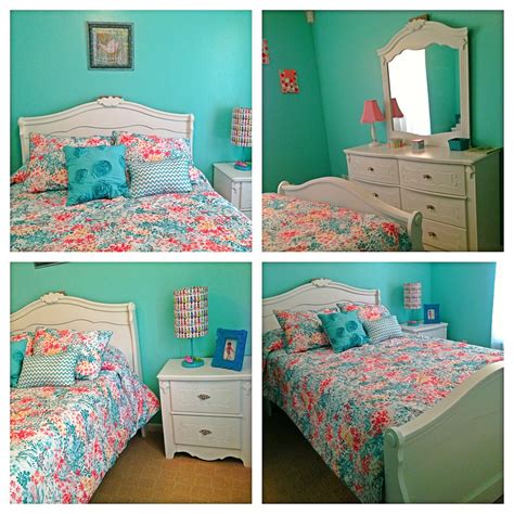 Teal And Coral Bedroom Ideas - High Value Home Insurance