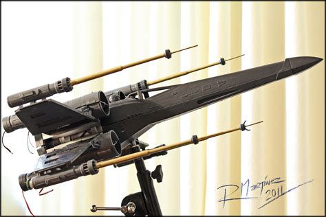 X-Wing revisited assembled model by Hikaru84 on DeviantArt