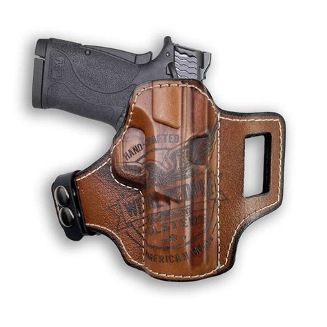 Smith & Wesson M&P 380 Shield EZ Independence Leather OWB Holster