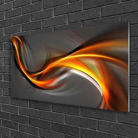 Glass Print Wall Art by Tulup 100x50cm Image Printed on Glass Decorative Wall Picture Behind ...