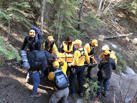 Injured Florida hiker rescued after slipping on ice near Benham Falls - KTVZ