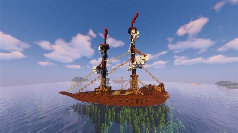 Wooden Cargo Ship [SCHEMATIC] Minecraft Map