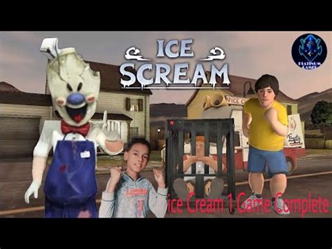 ice Cream 1 Game Complete - YouTube