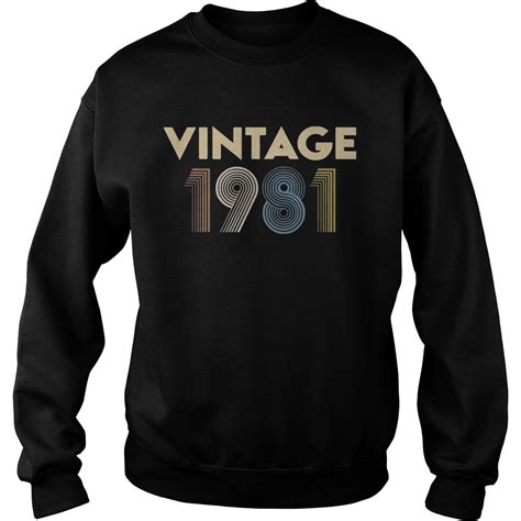 Vintage 1981 shirt - Trend Tee Shirts Store