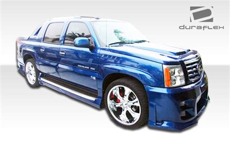 2005 Cadillac Escalade Sideskirts Body Kit - 2002-2006 Cadillac Escalade EXT Duraflex Platinum ...