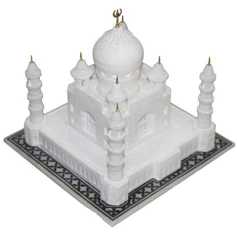 6" Inch Mini Taj Mahal Model Showpiece Handmade - Artefactindia