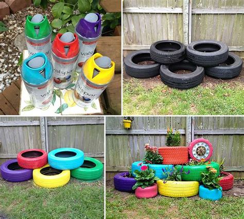 Creative Decorations with Recycled Items to Turn your Backyard into Art