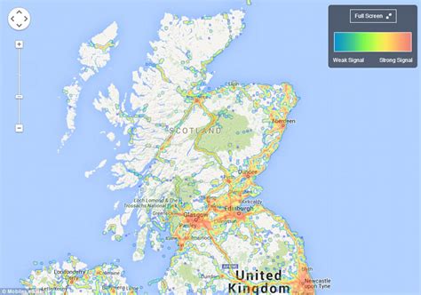 Map reveals mobile coverage across the UK and which network is best in YOUR area | sciencetech-blog