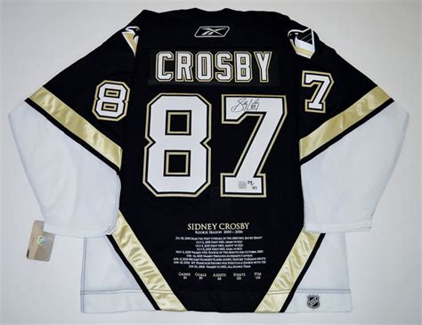 Crosby Signed Jersey | DPI Sports