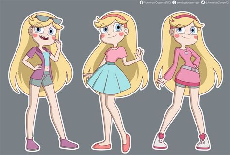 Star (outfits) by Amethyst-Ocean on DeviantArt | Star butterfly outfits, Star vs the forces of ...