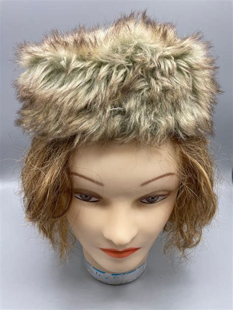 Daniel Boone Hat Faux Fur Raccoon Hat Coonskin Hat Adult Size - Etsy