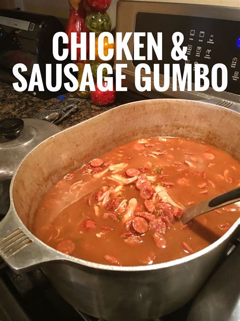 Chicken & Sausage Gumbo by The Cajun Ninja | Sausage gumbo, Chicken ...