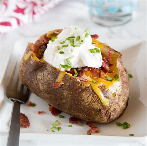 Fully Loaded Baked Potato Recipe - Dinners, Dishes, and Desserts