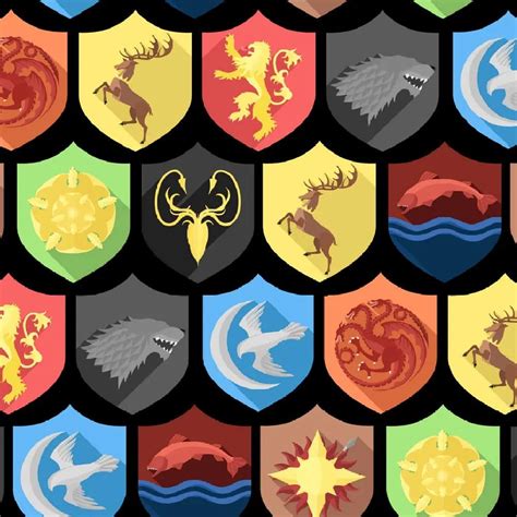 Game of Thrones House Sigils 23 – Pattern Crew