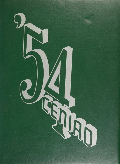 1954 yearbook from East Lansing High School from East lansing, Michigan for sale