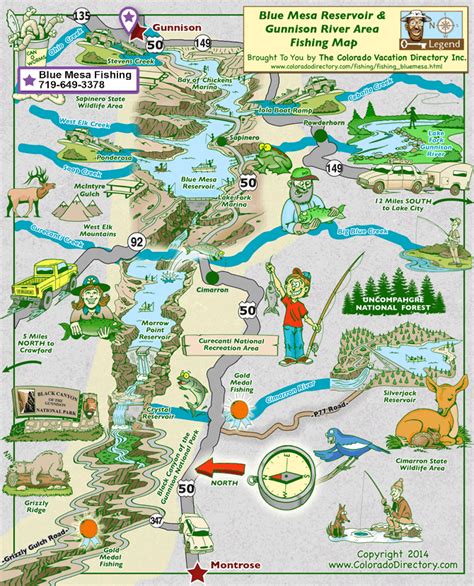 Blue Mesa Reservoir Map - Zaria Kathrine