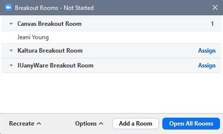 Creating Zoom breakout rooms in advance – A Canvas Semester Checklist