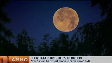 Biggest Supermoon of a Generation