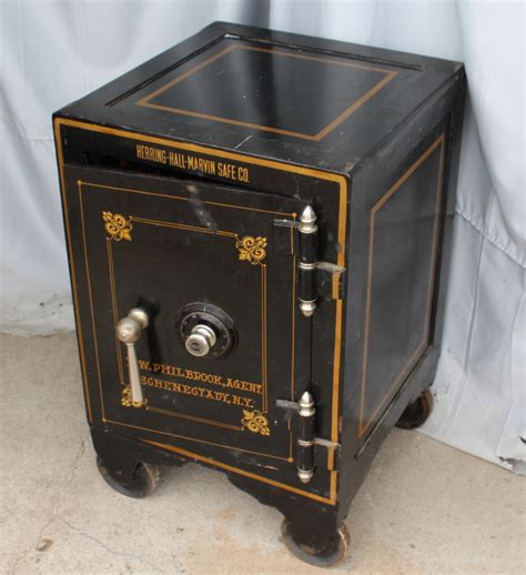 Bargain John's Antiques | Antique Iron Safe with Working Combination ...