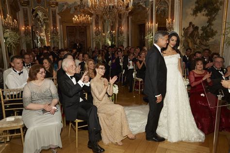 George Clooney Wedding Pictures With Amal Alamuddin | POPSUGAR ...