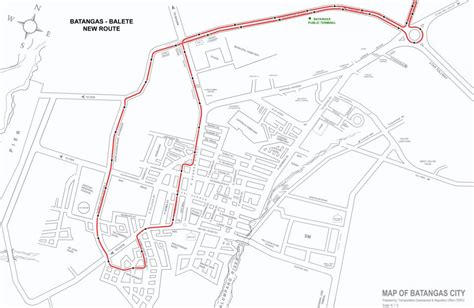 New Transportation Routes in Batangas City, Implemented (See Route Maps ...