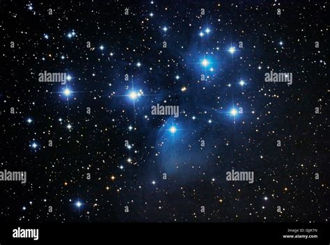 Pleiades constellation hi-res stock photography and images - Alamy