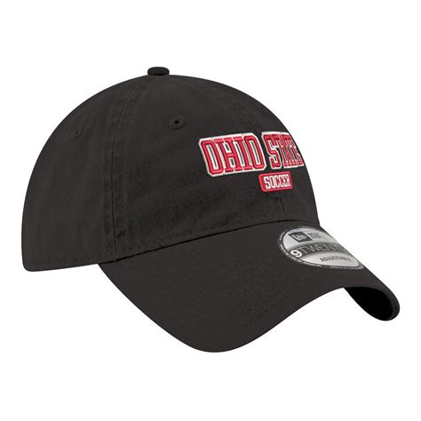 Ohio State Buckeyes Soccer Black Adjustable Hat | Shop OSU Buckeyes