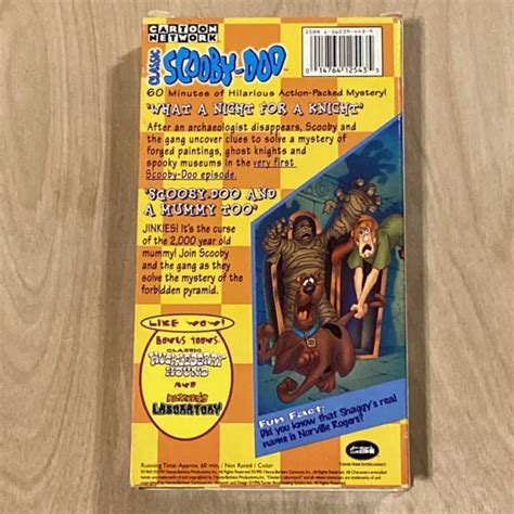 CLASSIC SCOOBY-DOO MUMMY Too VHS Video Tape Cartoon Shaggy 2 Episodes Vintage $6.99 - PicClick