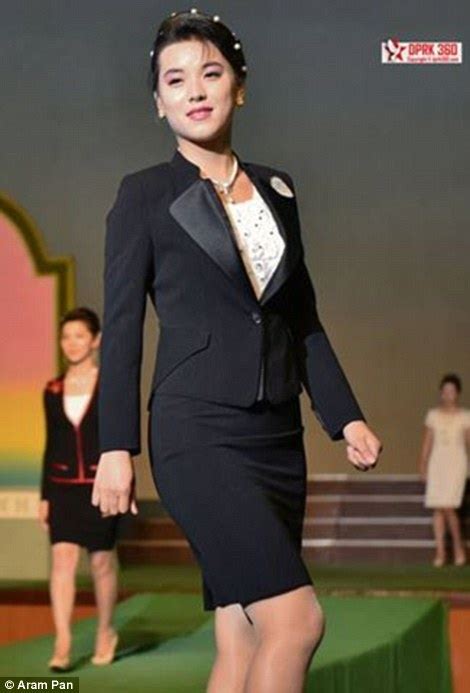 Inside the North Korean fashion show which features clothing from the 1960s | Daily Mail Online