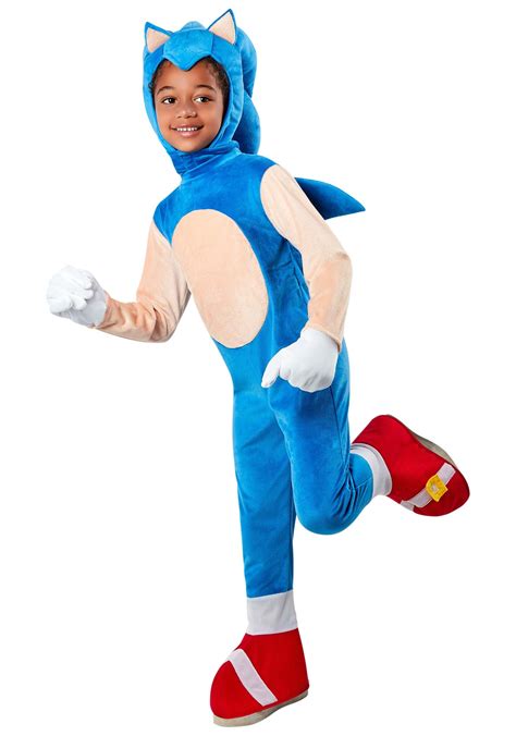 Sonic The Hedgehog Adult Deluxe Sonic Costume | ubicaciondepersonas ...